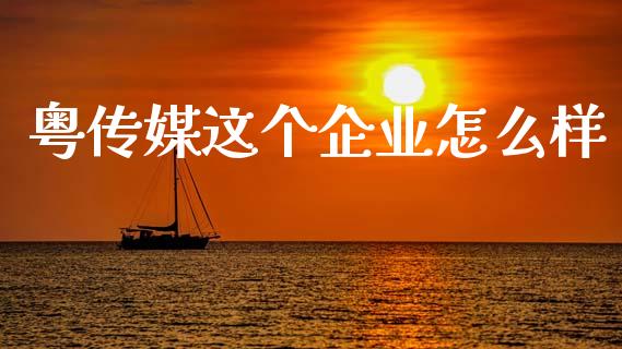 粤传媒这个企业怎么样_https://wap.jnlaobingbanjia.com_财务管理_第1张