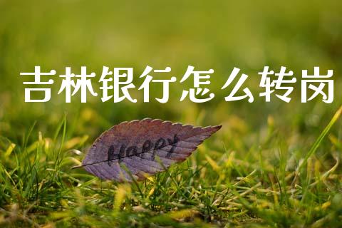 吉林银行怎么转岗_https://wap.jnlaobingbanjia.com_股市行情_第1张