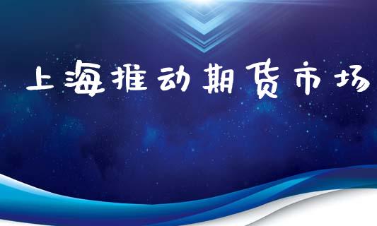 上海推动期货市场_https://wap.jnlaobingbanjia.com_基金分析_第1张