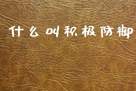 什么叫积极防御_财务管理_第1张_财经资讯_股市行情_财务管理_金融理财 什么叫积极防御_https://wap.jnlaobingbanjia.com_财务管理_第1张