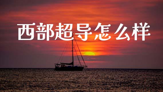 西部超导怎么样_https://wap.jnlaobingbanjia.com_基金分析_第1张