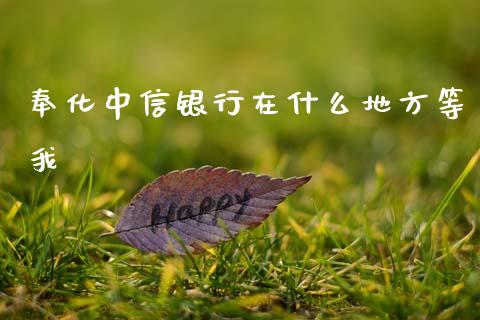 奉化中信银行在什么地方等我_https://wap.jnlaobingbanjia.com_金融理财_第1张