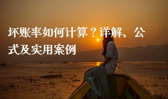 坏账率如何计算？详解、公式及实用案例_https://wap.jnlaobingbanjia.com_基金分析_第1张
