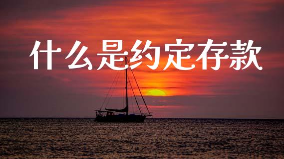 什么是约定存款_https://wap.jnlaobingbanjia.com_股市行情_第1张