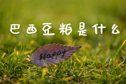 巴西豆粕是什么_https://wap.jnlaobingbanjia.com_金融理财_第1张