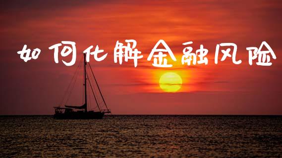 如何化解金融风险_https://wap.jnlaobingbanjia.com_基金分析_第1张