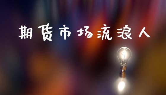 期货市场流浪人_https://wap.jnlaobingbanjia.com_财务管理_第1张