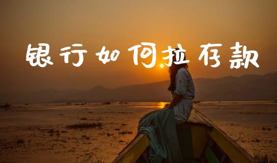 银行如何拉存款_https://wap.jnlaobingbanjia.com_证券公告_第1张