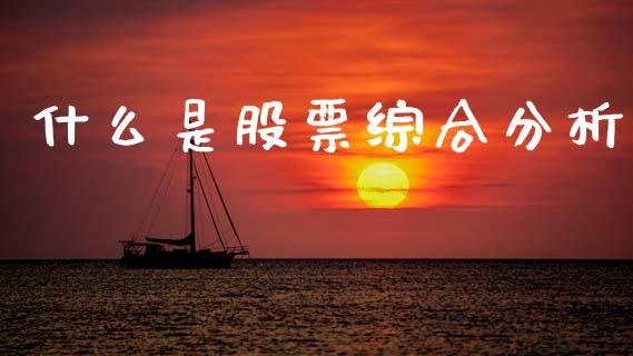 什么是股票综合分析_https://wap.jnlaobingbanjia.com_财务管理_第1张