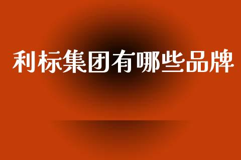 利标集团有哪些品牌_https://wap.jnlaobingbanjia.com_金融理财_第1张