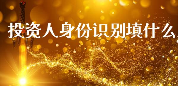 投资人身份识别填什么_https://wap.jnlaobingbanjia.com_财务管理_第1张