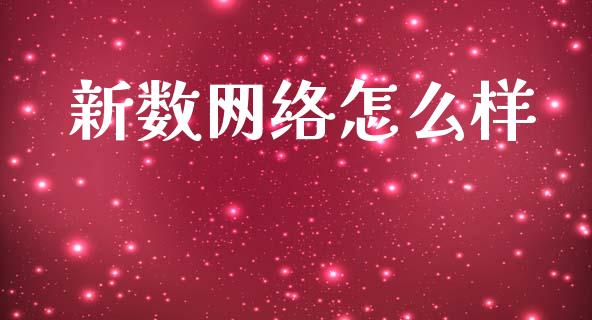 新数网络怎么样_https://wap.jnlaobingbanjia.com_股市行情_第1张