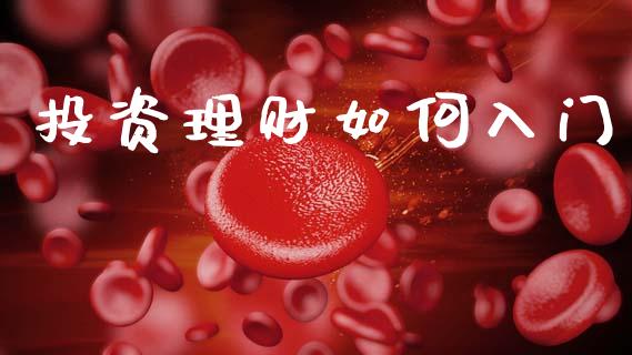 投资理财如何入门_https://wap.jnlaobingbanjia.com_金融理财_第1张