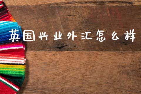 英国兴业外汇怎么样_https://wap.jnlaobingbanjia.com_股市行情_第1张