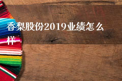 香梨股份2019业绩怎么样_https://wap.jnlaobingbanjia.com_基金分析_第1张