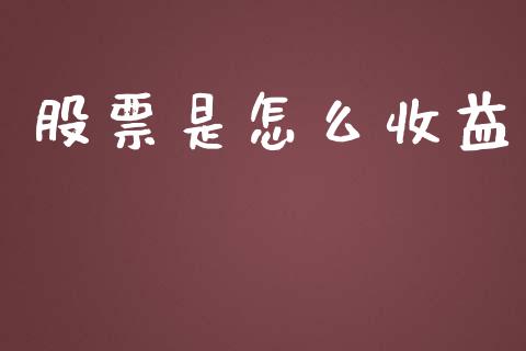 股票是怎么收益_https://wap.jnlaobingbanjia.com_基金分析_第1张