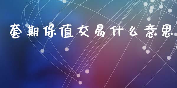套期保值交易什么意思_https://wap.jnlaobingbanjia.com_证券公告_第1张