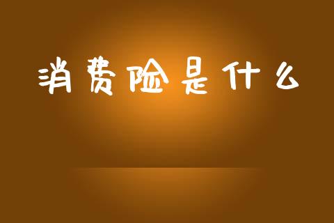 消费险是什么_https://wap.jnlaobingbanjia.com_金融理财_第1张