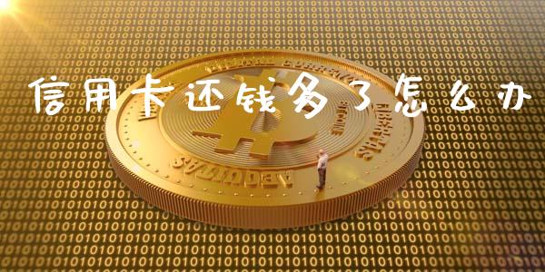 信用卡还钱多了怎么办_https://wap.jnlaobingbanjia.com_证券公告_第1张