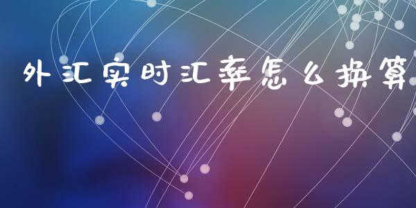 外汇实时汇率怎么换算_https://wap.jnlaobingbanjia.com_基金分析_第1张