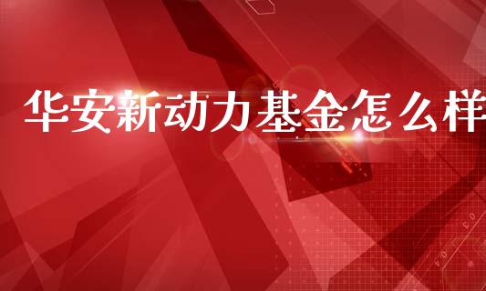华安新动力基金怎么样_https://wap.jnlaobingbanjia.com_财经资讯_第1张