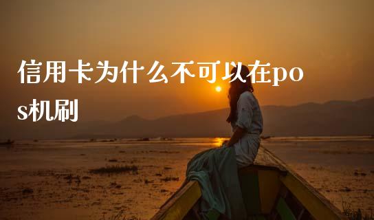 信用卡为什么不可以在pos机刷_https://wap.jnlaobingbanjia.com_基金分析_第1张