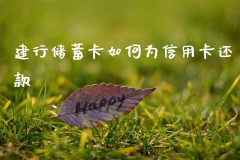 建行储蓄卡如何为信用卡还款_https://wap.jnlaobingbanjia.com_财务管理_第1张