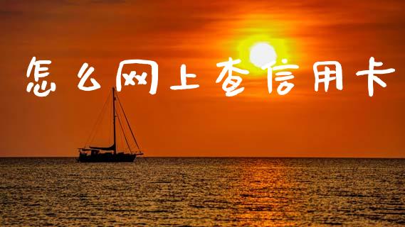 怎么网上查信用卡_https://wap.jnlaobingbanjia.com_财经资讯_第1张