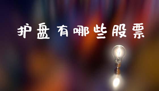 护盘有哪些股票_https://wap.jnlaobingbanjia.com_财务管理_第1张