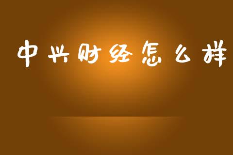 中兴财经怎么样_https://wap.jnlaobingbanjia.com_基金分析_第1张