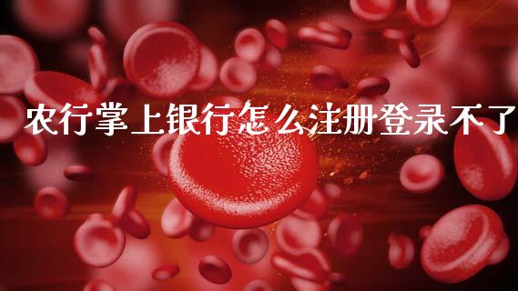 农行掌上银行怎么注册登录不了_https://wap.jnlaobingbanjia.com_基金分析_第1张