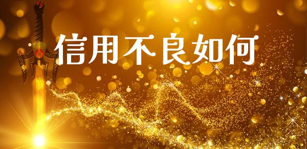 信用不良如何_https://wap.jnlaobingbanjia.com_证券公告_第1张