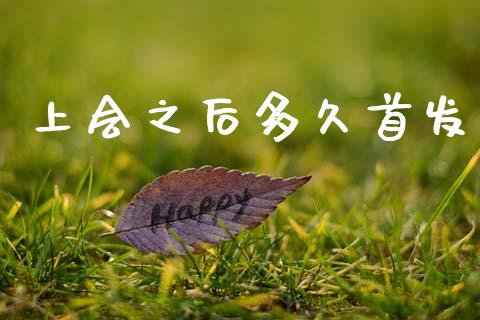 上会之后多久首发_https://wap.jnlaobingbanjia.com_基金分析_第1张