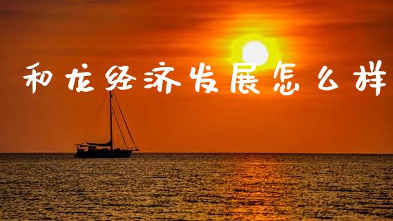 和龙经济发展怎么样_https://wap.jnlaobingbanjia.com_财务管理_第1张