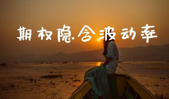 期权隐含波动率_https://wap.jnlaobingbanjia.com_证券公告_第1张