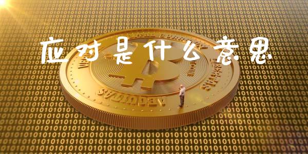 应对是什么意思_https://wap.jnlaobingbanjia.com_金融理财_第1张