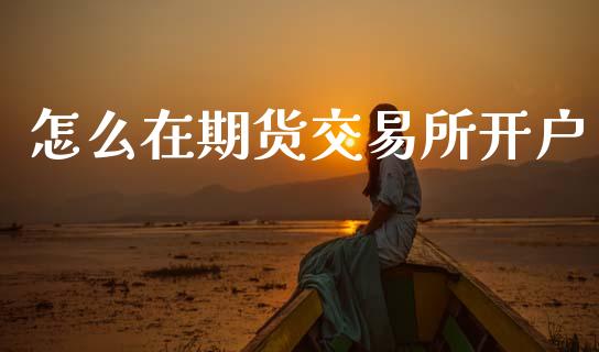 怎么在期货交易所开户_https://wap.jnlaobingbanjia.com_财经资讯_第1张