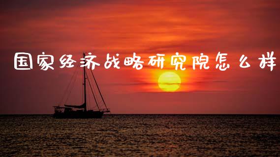 国家经济战略研究院怎么样_https://wap.jnlaobingbanjia.com_金融理财_第1张