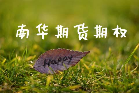 南华期货期权_https://wap.jnlaobingbanjia.com_财务管理_第1张