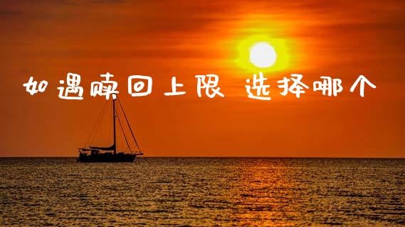 如遇赎回上限 选择哪个_https://wap.jnlaobingbanjia.com_财务管理_第1张
