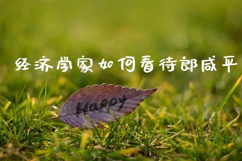 经济学家如何看待郎咸平_https://wap.jnlaobingbanjia.com_证券公告_第1张