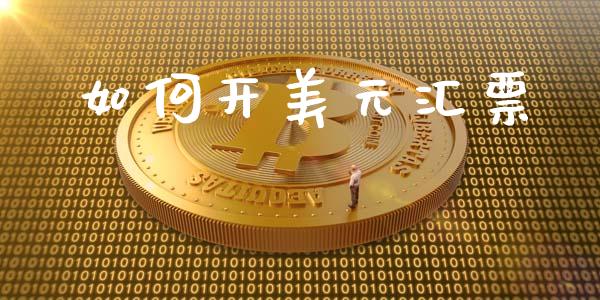 如何开美元汇票_https://wap.jnlaobingbanjia.com_财务管理_第1张