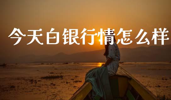 今天白银行情怎么样_https://wap.jnlaobingbanjia.com_股市行情_第1张