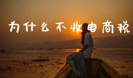 为什么不收电商税_https://wap.jnlaobingbanjia.com_股市行情_第1张