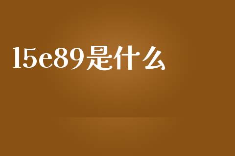 l5e89是什么_https://wap.jnlaobingbanjia.com_财务管理_第1张