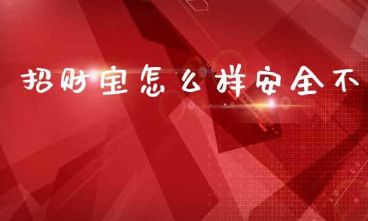 招财宝怎么样安全不_https://wap.jnlaobingbanjia.com_金融理财_第1张