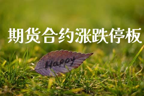 期货合约涨跌停板_https://wap.jnlaobingbanjia.com_股市行情_第1张