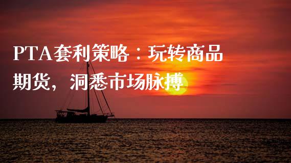 PTA套利策略：玩转商品期货，洞悉市场脉搏_https://wap.jnlaobingbanjia.com_证券公告_第1张