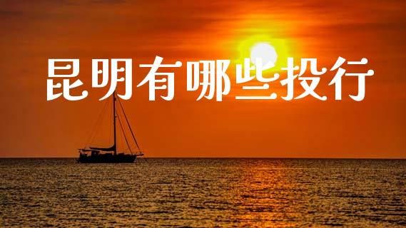 昆明有哪些投行_https://wap.jnlaobingbanjia.com_基金分析_第1张