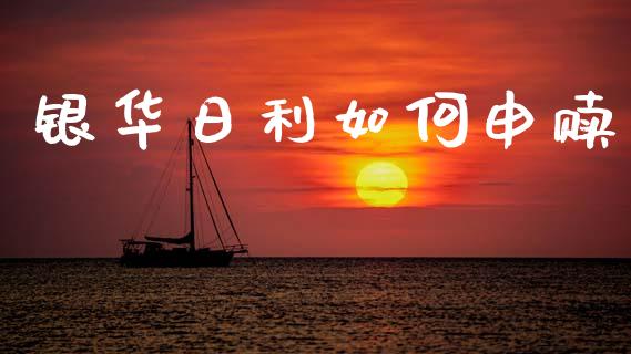 银华日利如何申赎_https://wap.jnlaobingbanjia.com_财经资讯_第1张